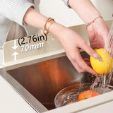 Silicone Sink Baffle Splash Guard – Oil-Proof Water Blocking Plate with Suction Cup