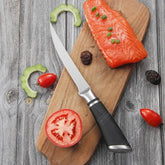 WXCOO 6inch Kitchen Knife Professional Stainless Steel Boning Knife Chef Slaughtering Fish Meat Cleaver Cutting Knives for Fruit