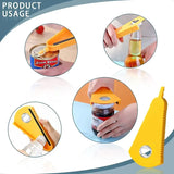 Multifunctional Can & Bottle Opener – Jar Opener for Beer, Coke, Jam & Beverages