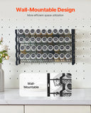 SucceBuy Spice Rack Organizer – 36/72 Jar Complete Seasoning Storage Set