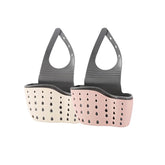 Home Storage Drain Basket – Adjustable Kitchen Sink Soap & Sponge Holder
