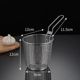 Mini Stainless Steel Frying Basket – Mesh Chip & Dumpling Strainer