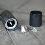 KINGrinder P0/P2 Lightweight Manual Hand Coffee Grinder – Stainless Steel Burr with Consistent Grind