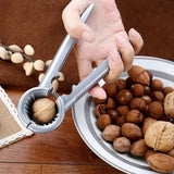 1PC Stainless Steel Multi-Functional Nut Cracker – Ergonomic Tool for Walnuts, Chestnuts & Hazelnuts