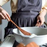 Wooden Kitchen Cooking Set β Spatula, Spoon & Salad Fork Set with Storage Bucket