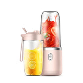 HOMEFISH Double Cup Multifunction USB Portable Juicer Blender – 150W Electric Fruit & Milkshake Mixer