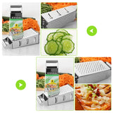 Stainless Steel 4-Sided Box Grater – Multipurpose Vegetable & Cheese Cutter