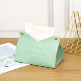 Elegant Leather Tissue Box – Minimalist Storage Container for Home & Kitchen