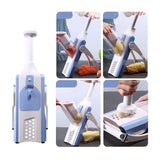 5-in-1 Multifunctional Vegetable Cutter β Slicer, Grater & Chopper