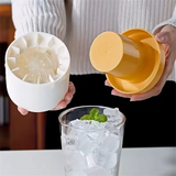 Food-Grade Silicone Ice Cylinder Mold – Quick Freeze Ice Cups & Storage Box