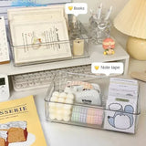 Acrylic Storage Box – Transparent Desktop Organizer for Cosmetics & Household Items