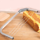 Adjustable Cake Leveler – Stainless Steel 3-Blade Cake Slicer & Pastry Divider