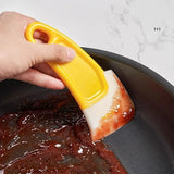 Cleaning Spatula Silicone Kitchen Scraper – Soft Blade Pan & Pot Cleaner