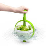 LMETJMA 3 Quart Large Capacity Salad Spinner β 2 in 1 Collapsible Colander & Vegetable Washer