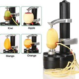 Multifunction Electric Automatic Vegetable & Fruit Peeler – Stainless Steel Apple, Potato, and Fruit Cutter