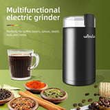 200W High-Power Electric Coffee Grinder – Multi-Function Blade Grinder for Beans & Spices