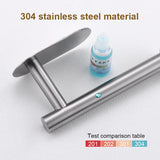 Self-Adhesive Stainless Steel Paper Towel Holder – Punch-Free Wall Mount Roll Holder