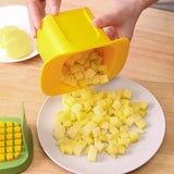 1PC Multi-Functional Vegetable Shredder & Dicer – Garlic Press, Onion Chopper & Potato Slicer Tool