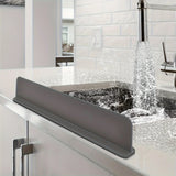 Silicone Sink Baffle Splash Guard – Water Protector for Kitchen & Bathroom