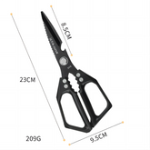 Multi-Functional Kitchen Scissors – Stainless Steel Poultry & Fish Shears