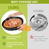 Microwave Food Splatter Cover β Foldable Multifunction Splash Guard & Colander