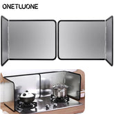 Foldable Stainless Steel Splatter Guard – Oil Splash Protection for Frying