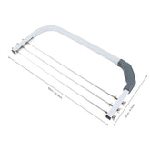 Adjustable Cake Leveler – Stainless Steel 3-Blade Cake Slicer & Pastry Divider