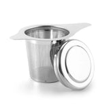 Mates 304 Stainless Steel Double-Handle Tea Infuser – Household Tea Filter