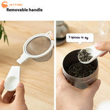 7.5cm Mini Fine Mesh Sieve – Stainless Steel Matcha & Coffee Strainer with Binaural Handle