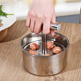 Stainless Steel Press Meatball Maker – Manual Multi-Functional Kitchen Mold