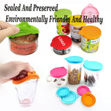 2-5PCS 3-in-1 Reusable Silicone Can Lids – Keep Dog & Cat Cans Fresh