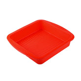 Silicone Square Cake Pan Non-Stick DIY Baking Mold