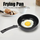 Mini Non-Stick Stainless Steel Frying Pan – 12–20cm Omelet & Egg Pan for Gas & Induction