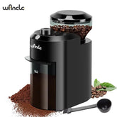 Wancle Electric Burr Coffee Grinder – 28 Adjustable Grind Settings Conical Burr Mill 220V/120V