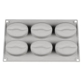 3D Coffee Bean Silicone Ice Cube Mold – Candy, Chocolate & Dessert Mold