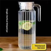 Heat-Resistant Glass Water Bottle – Large Capacity for Hot & Cold Beverages