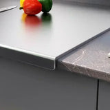 316 Stainless Steel Double-Sided Cutting Board Extra Large Kneading & Chopping Surface