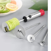 Drill Vegetable & Fruit Corer – Stainless Steel Multifunctional Hollowing Tool