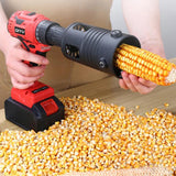 Fully Automatic Corn Thresher – Household Electric Dry & Wet Grain Peeling Machine