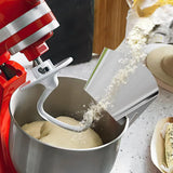 Stainless Steel Pouring Chute for KitchenAid Stand Mixer – Precision Baking Accessory