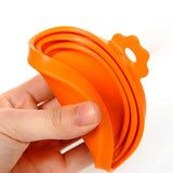 2-5PCS 3-in-1 Reusable Silicone Can Lids – Keep Dog & Cat Cans Fresh