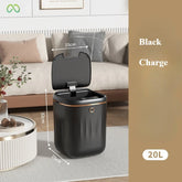 20L Automatic Smart Sensor Trash Can – Large-Capacity Waterproof Induction Bin for Bathroom & Kitchen
