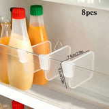 Adjustable Refrigerator Storage Divider – Fridge Partition Board & Bottle Organizer