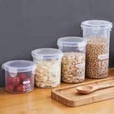 Plastic Grain Storage Tank – Airtight Food Storage Jar for Home Kitchen Organization