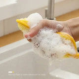 Non-Scratch Microfiber Scrub Sponges – Dish & Pot Cleaning Gadgets