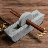 Home Chinese Style Stone Mill Grinder – Traditional Tea, Spice & Herb Grinding Machine