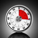 Stainless Steel Magnetic Kitchen Timer – Mechanical 60-Minute Cooking Alarm