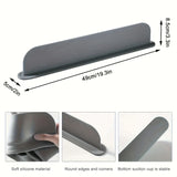 Silicone Sink Baffle Splash Guard – Water Protector for Kitchen & Bathroom