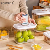 KEMORELA Food Vacuum Storage Box with Pump – Sealed Fresh-Keeping Container (Large Capacity)