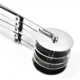 3/5/7 Wheel Dough Cutter – Stainless Steel Adjustable Pastry & Pizza Roller